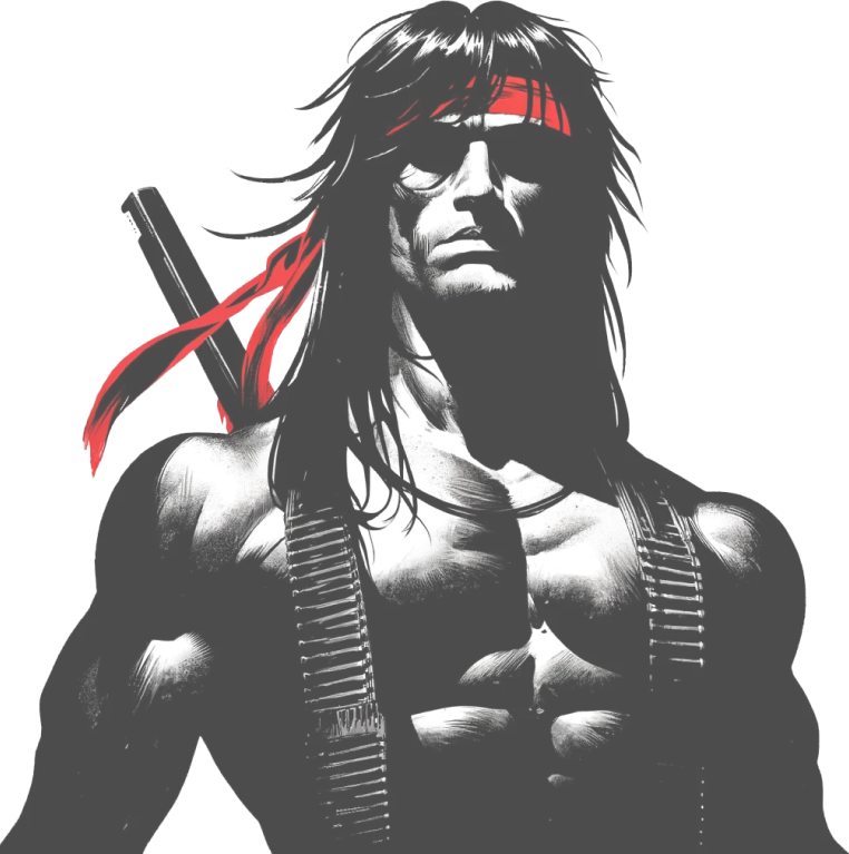 Rambo about